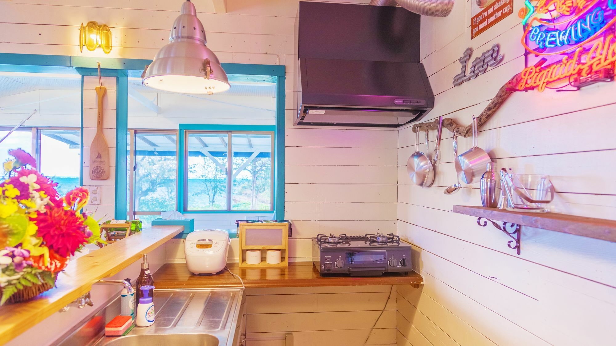 Kariyushi Condominium Resort Motobu The Beach Garden House 외부 사진